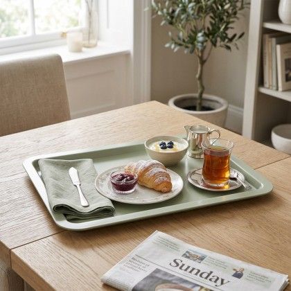 Bandeja Servir Metal 48X33.5X1.8cm