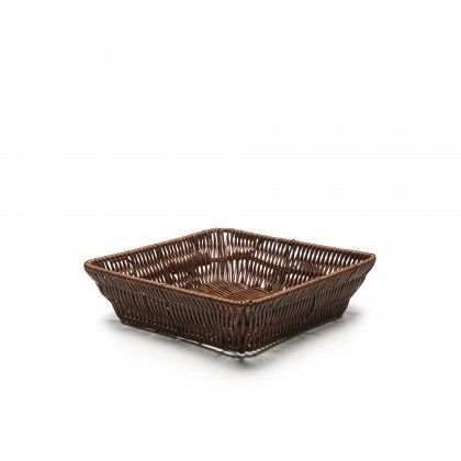 Cesto P�o Pl�stico Quadrada 23.5X6.5cm