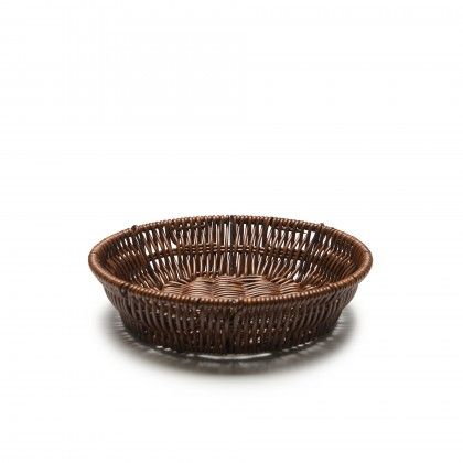 Cesto Pão Plástico Redondo Ø23X5.5cm Cesto Pão Plástico Redondo Ø23X5.5cm
