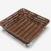 Cesto P�o Pl�stico Quadrada 23.5X6.5cm