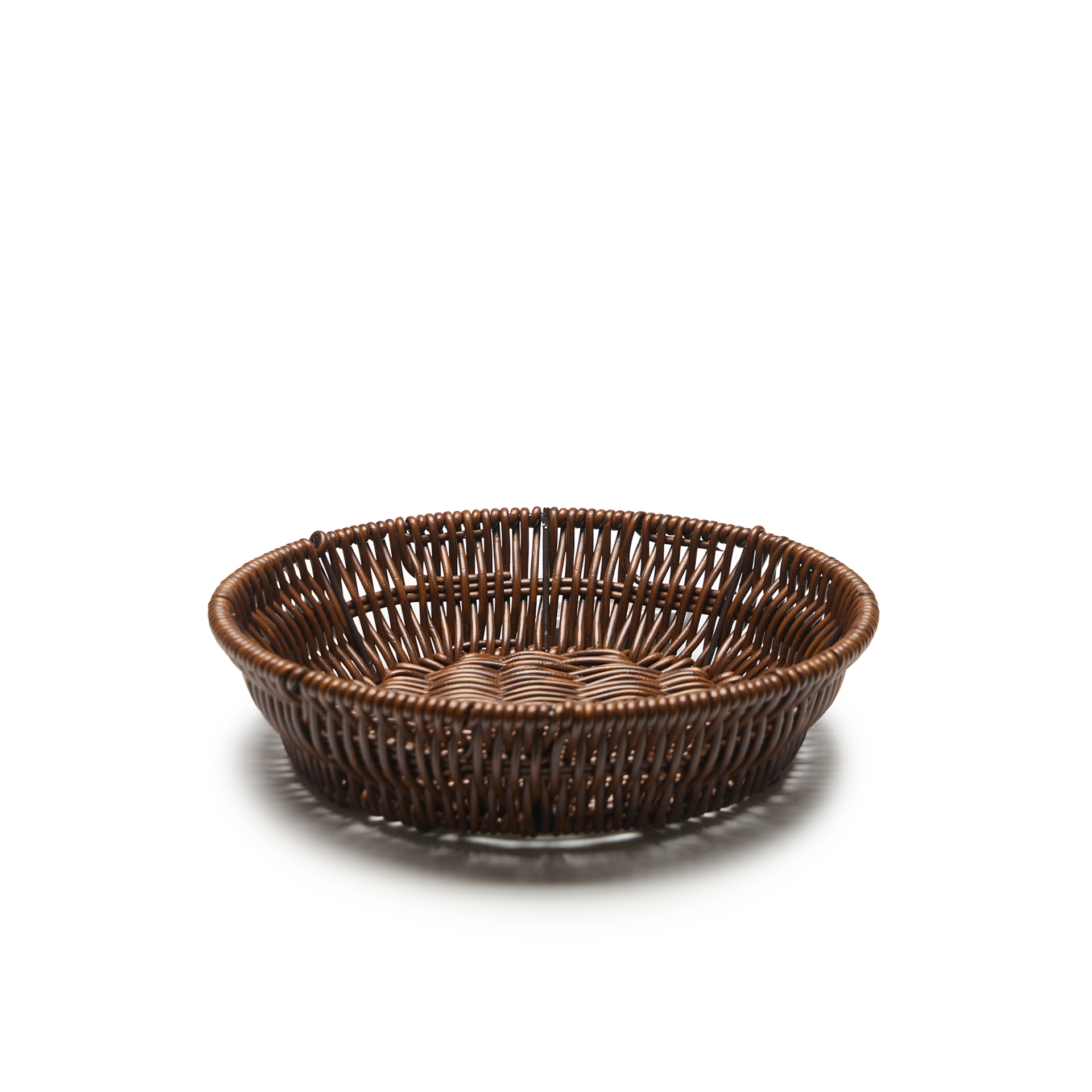 Cesto Pão Plástico Redondo Ø23X5.5cm