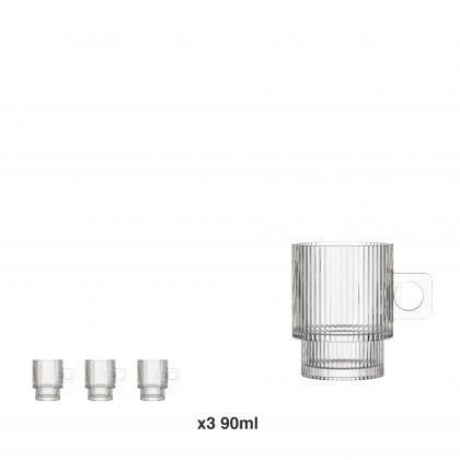 Chavena Café Broadway 90ml Pack 3 Chavena Café Broadway 90ml Pack 3
