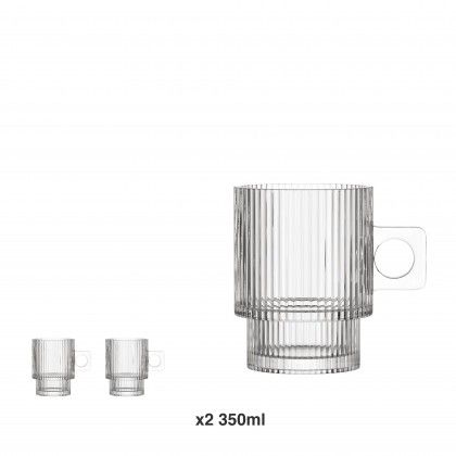 Chavena Café Broadway 350ml Pack 2 Chavena Café Broadway 350ml Pack 2