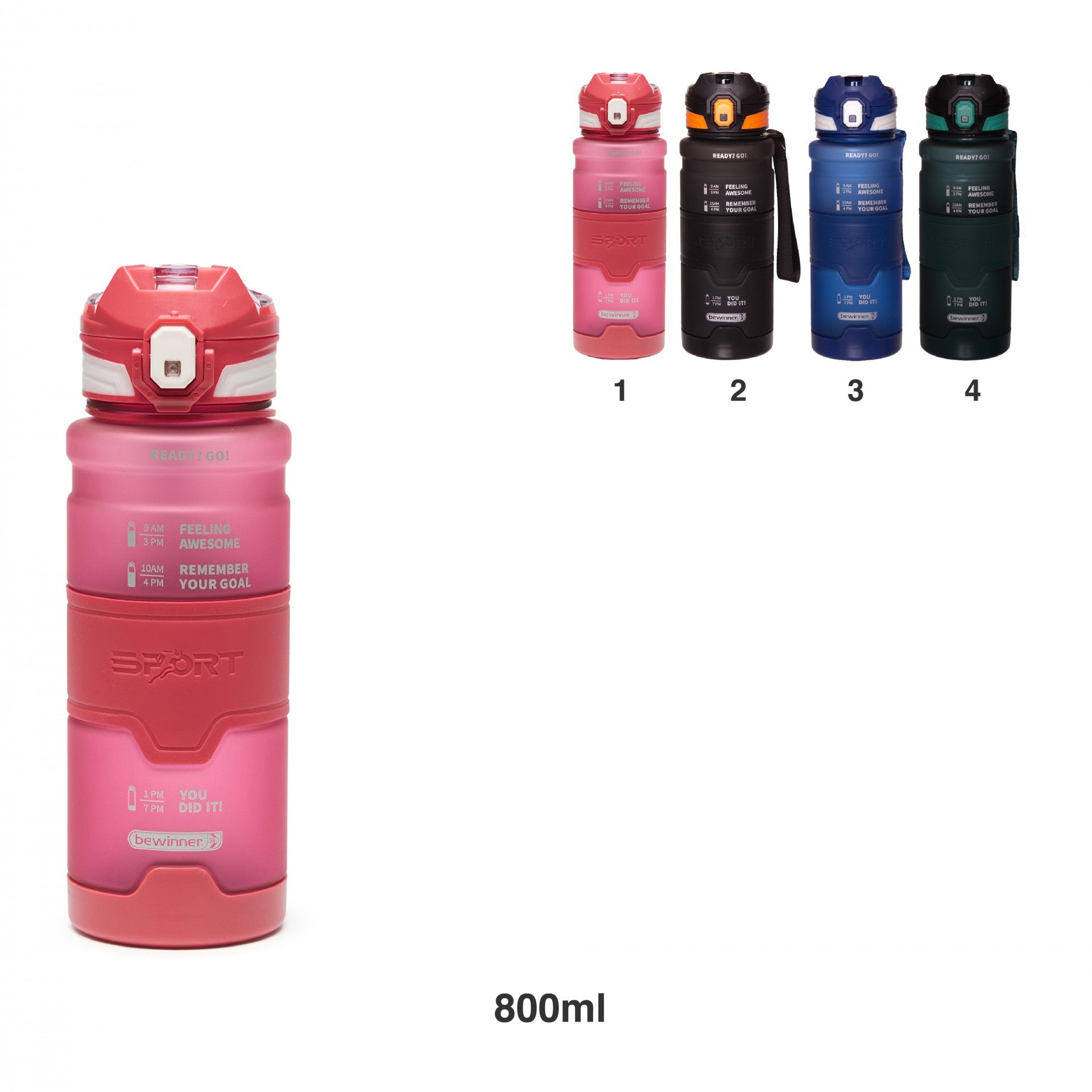 Garrafa Desporto Bewinner 800ml