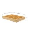 Organizador Talheres Bambo 34X26X5cm