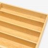 Organizador Talheres Bambo 34X26X5cm