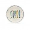 Prato Raso Melamina Sardinha Ø20cm Prato Raso Melamina Sardinha Ø20cm