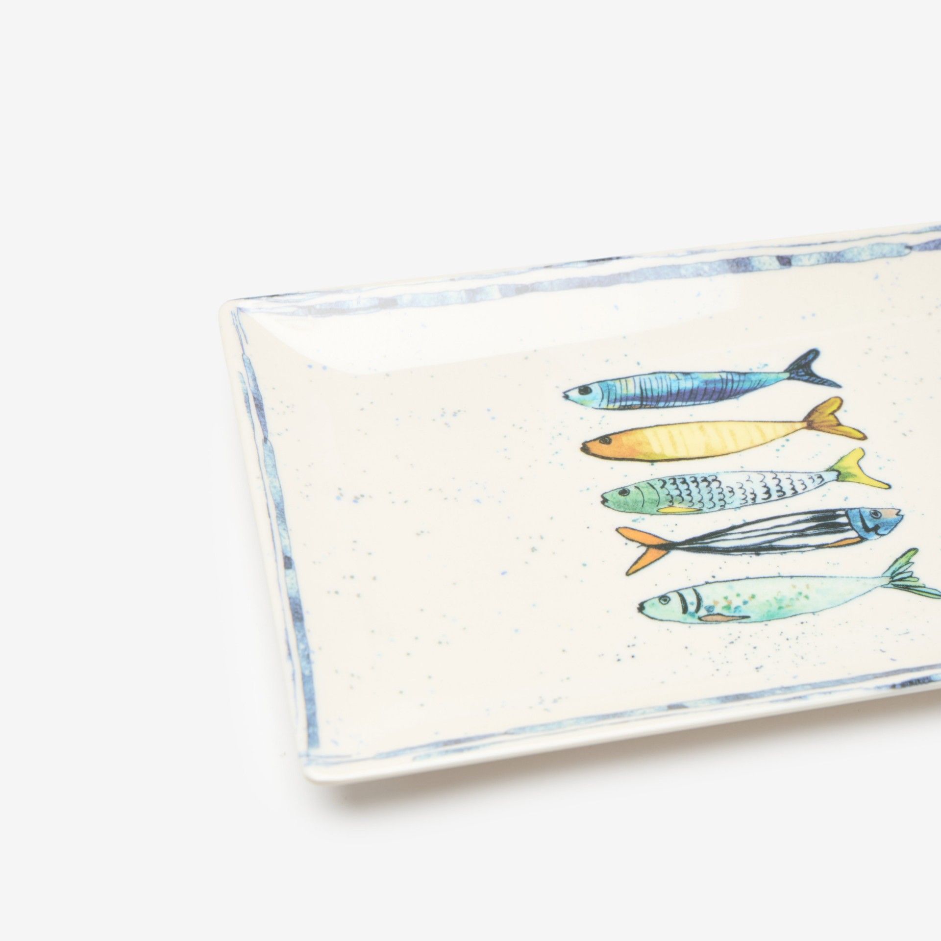 Travessa Melamina Sardinha 25X15cm