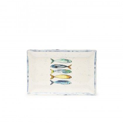 Travessa Melamina Sardinha 25X15cm