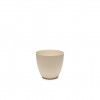 Vaso Plástico Tes Ecru Ø18X16cm Vaso Plástico Tes Ecru Ø18X16cm