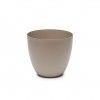 Vaso Plástico Tes Taupe Ø32X29cm Vaso Plástico Tes Taupe Ø32X29cm