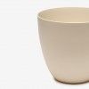 Vaso Plástico Tes Ecru Ø38X33cm Vaso Plástico Tes Ecru Ø38X33cm