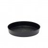 Prato Plastico Tes Redondo Preto Ø24x3.7cm Prato Plastico Tes Redondo Preto Ø24x3.7cm