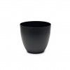 Vaso Plástico Tes Preto Ø32x29cm Vaso Plástico Tes Preto Ø32x29cm