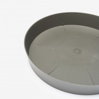 Prato Plástico Tes Redondo Antracite Ø36x5.5cm Prato Plástico Tes Redondo Antracite Ø36x5.5cm