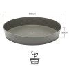 Prato Plástico Tes Redondo Antracite Ø36x5.5cm Prato Plástico Tes Redondo Antracite Ø36x5.5cm