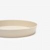 Prato Pl�stico Tes Redondo Cru �14x2cm