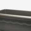 Floreira Terra Antracite 50X22cm Floreira Terra Antracite 50X22cm