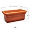 Floreira Terra Terracota 100X44cm
