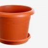 Prato Para Vaso Terra Terracota 40X5.8cm
