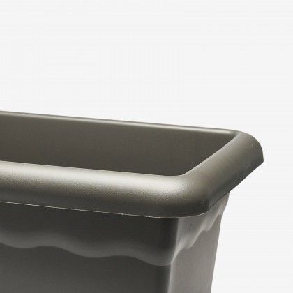 Floreira Terra Antracite 60X33cm Floreira Terra Antracite 60X33cm