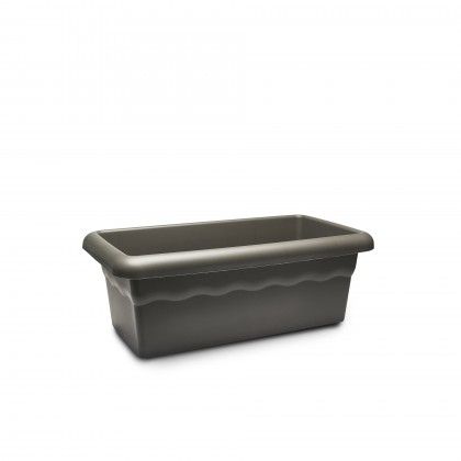 Floreira Terra Antracite 60X33cm Floreira Terra Antracite 60X33cm