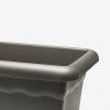 Floreira Terra Antracite 60X33cm Floreira Terra Antracite 60X33cm