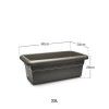 Floreira Terra Antracite 60X33cm Floreira Terra Antracite 60X33cm