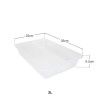 Bandeja Retangular Transparente 3l