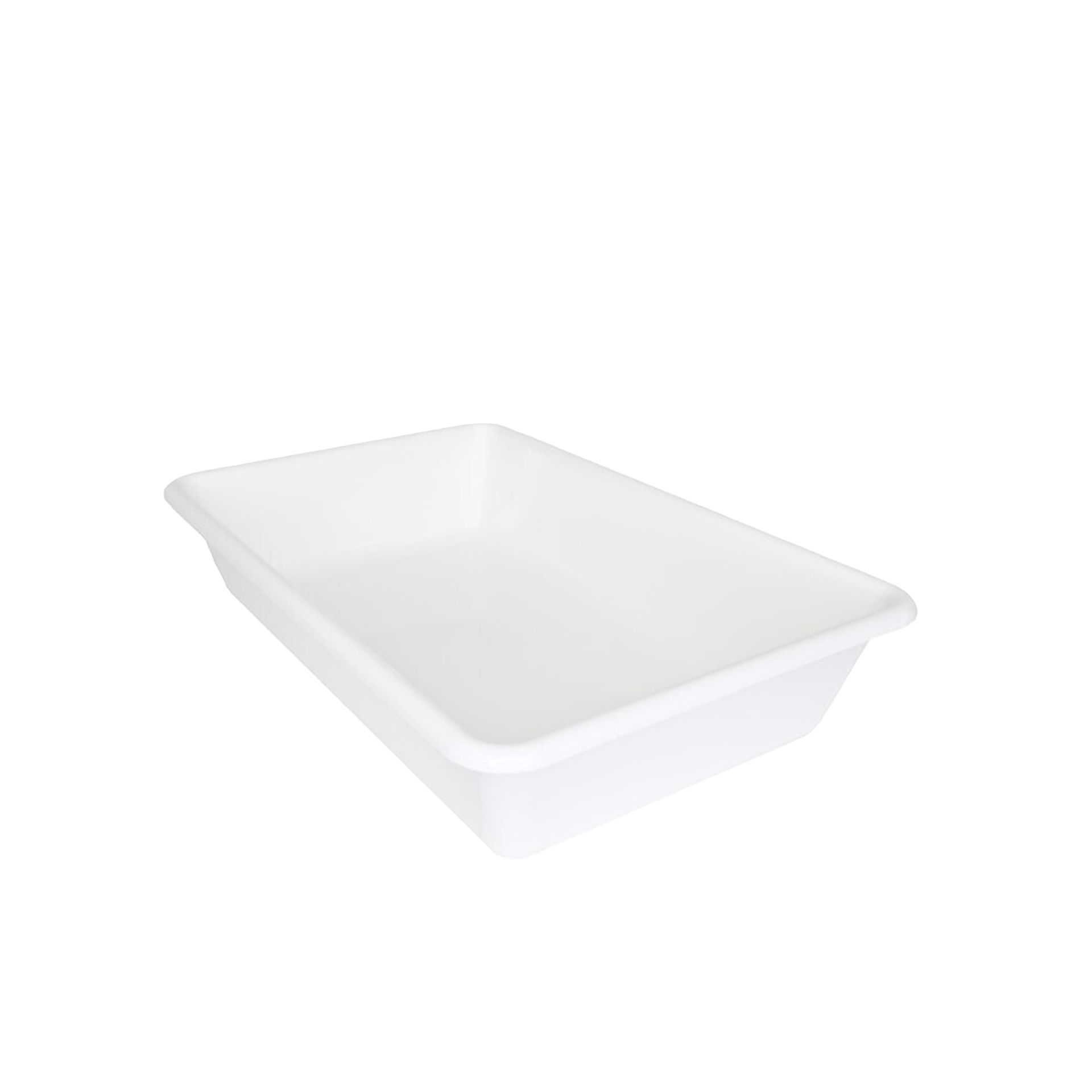 Bandeja Retangular Branco 3l