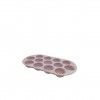 Cuvete Gelo Borracha Rosa 24X13.5X2.5cm