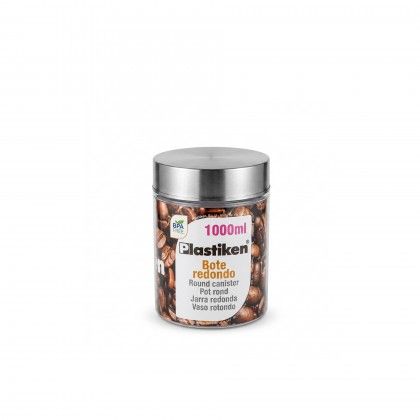 Frasco Cozinha Plástico Com Colher 1l Frasco Cozinha Plástico Com Colher 1l