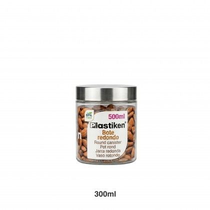 Frasco Cozinha Plástico Com Colher 500ml Frasco Cozinha Plástico Com Colher 500ml