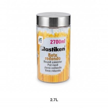 Frasco Cozinha Plástico Com Colher 2.7l Frasco Cozinha Plástico Com Colher 2.7l