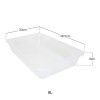 Bandeja Retangular Transparente 9l