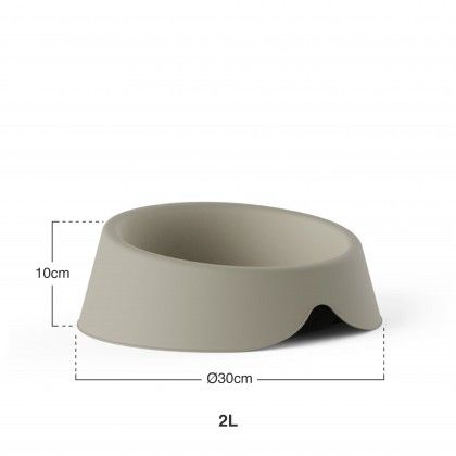 Comedouro Pl�stico Cru 2l 30X27X10cm