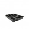 Suporte Talheres Antracite 33X26X5cm Suporte Talheres Antracite 33X26X5cm