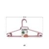 Cabide Pl�stico Rosa 40cm Pack 6
