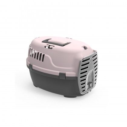 Caixa Transporte Animal Rosa 48X34X32cm Caixa Transporte Animal Rosa 48X34X32cm