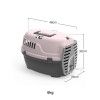 Caixa Transporte Animal Rosa 48X34X32cm Caixa Transporte Animal Rosa 48X34X32cm
