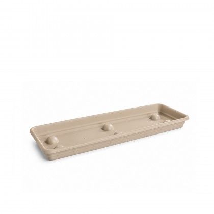 Prato Para Floreira Terra Taupe 94X38cm