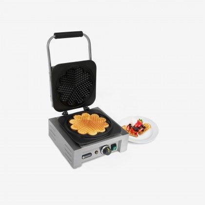 Máquina Waffles Heart Hendi 2200W 33X54X55cm Máquina Waffles Heart Hendi 2200W 33X54X55cm