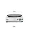 Máquina Crepes Com Espátula Hendi 3000W Máquina Crepes Com Espátula Hendi 3000W