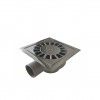 Sumidouro Horizontal Grelha Inox 15X15cm Sumidouro Horizontal Grelha Inox 15X15cm