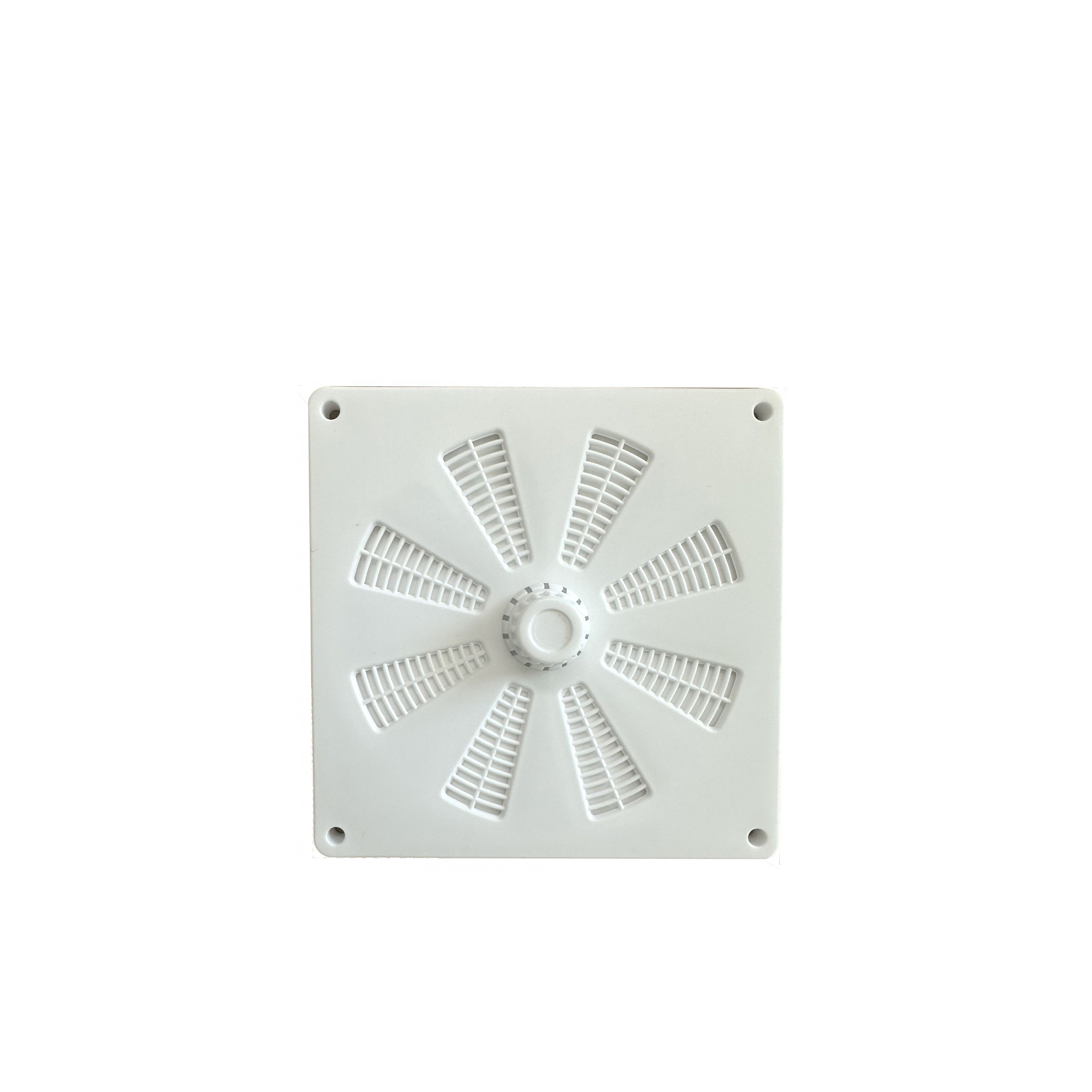 Grelha Ventilação Giratoria12X12cm