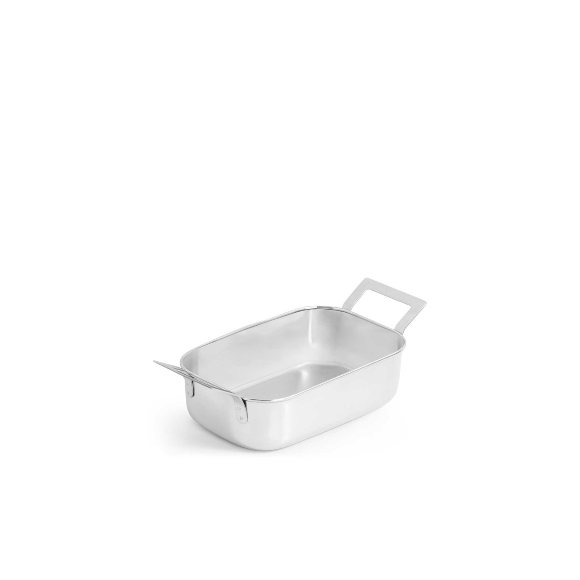 Tabuleiro Aperitivos Inox 9.5X20X5cm