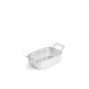 Tabuleiro Aperitivos Inox 9.5X20X5cm Tabuleiro Aperitivos Inox 9.5X20X5cm