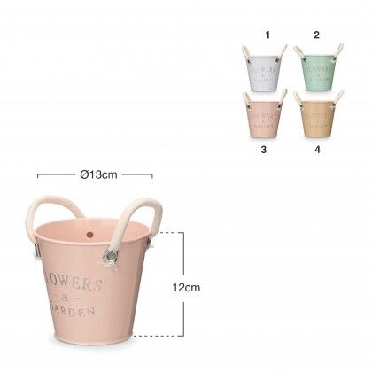 Vaso Metal �13X12cm