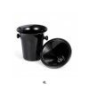 Cuspideira Pvc Preta 4l Cuspideira Pvc Preta 4l