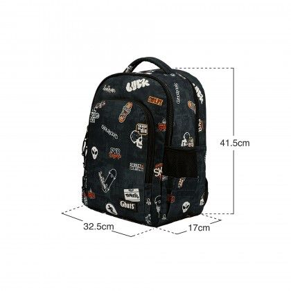 Mochila Portátil SK8 Stickers Mochila Portátil SK8 Stickers